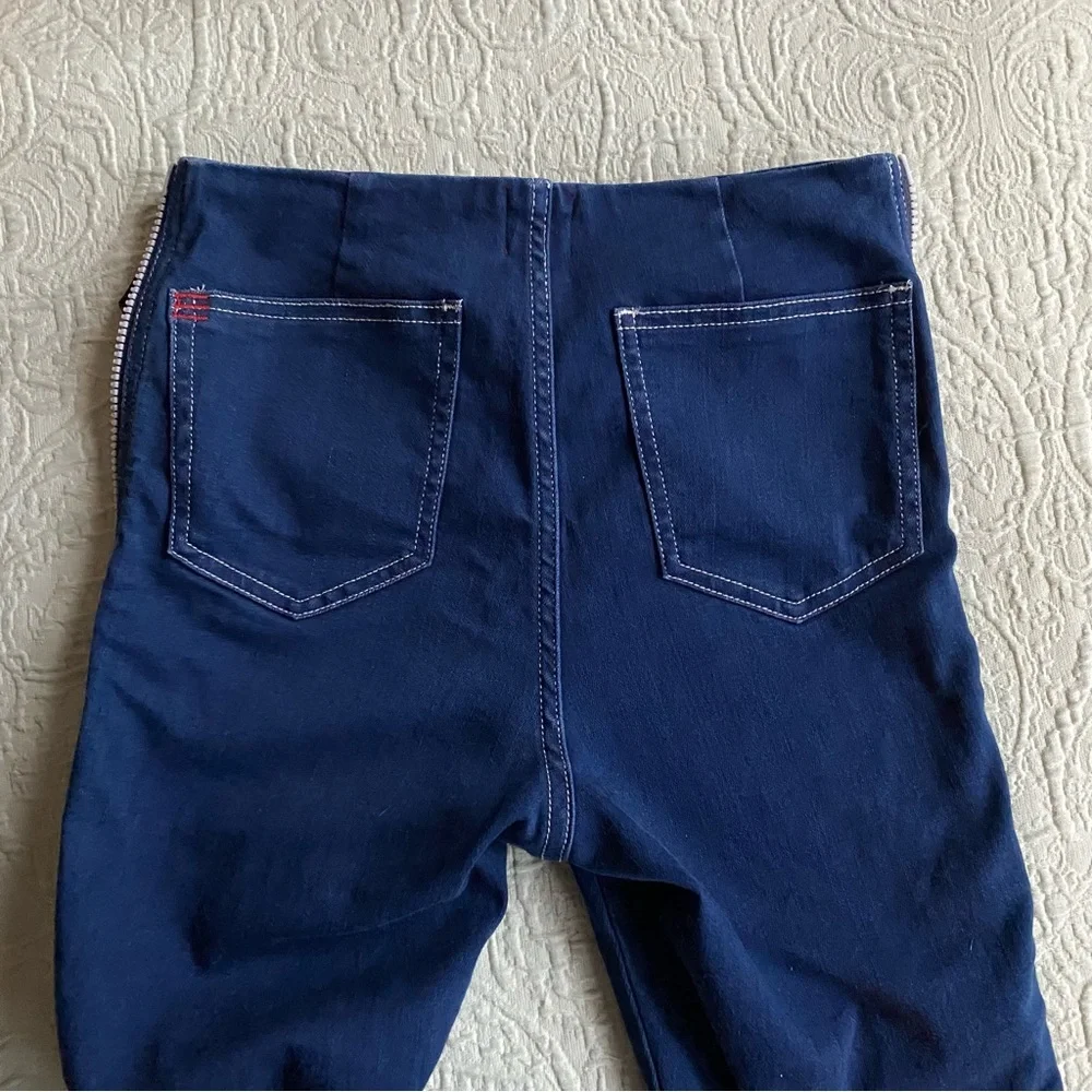 Urban Outfitters BDG Vanya Side-Zip Pinup Jeans Size 27 Denim Jeggings Straight - Picture 10 of 13